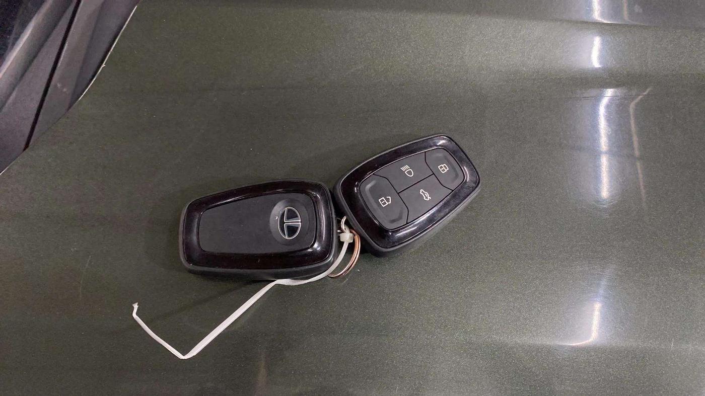 2021 Tata NEXON XZ PLUS PETROL, Petrol, Manual, 34,332 km, Key Close Up