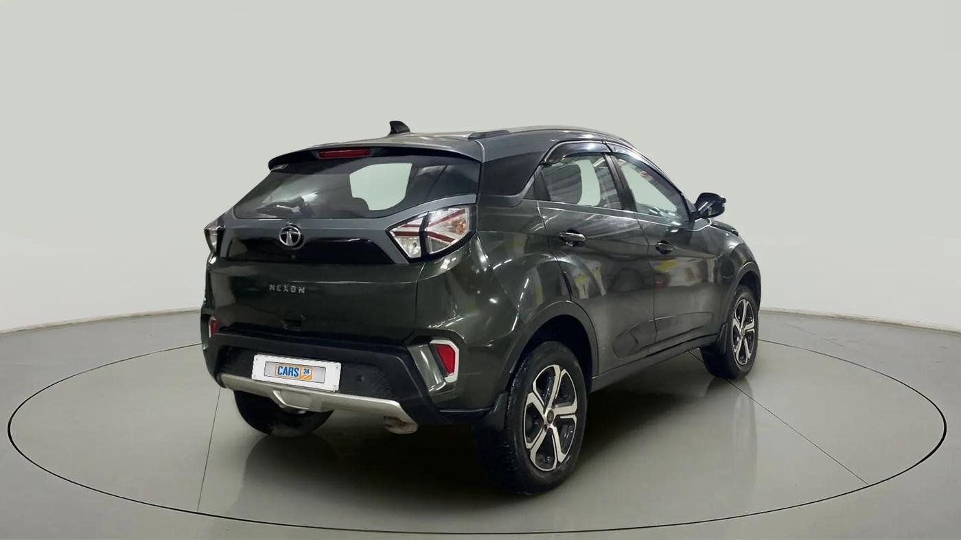 2021 Tata NEXON XZ PLUS PETROL, Petrol, Manual, 34,332 km, Right Back Diagonal