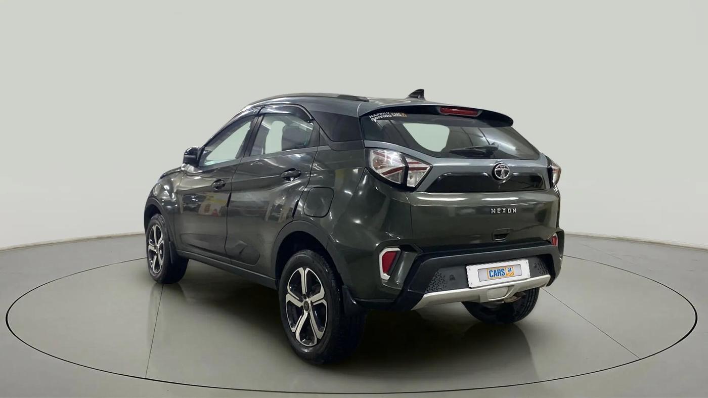 2021 Tata NEXON XZ PLUS PETROL, Petrol, Manual, 34,332 km, Left Back Diagonal