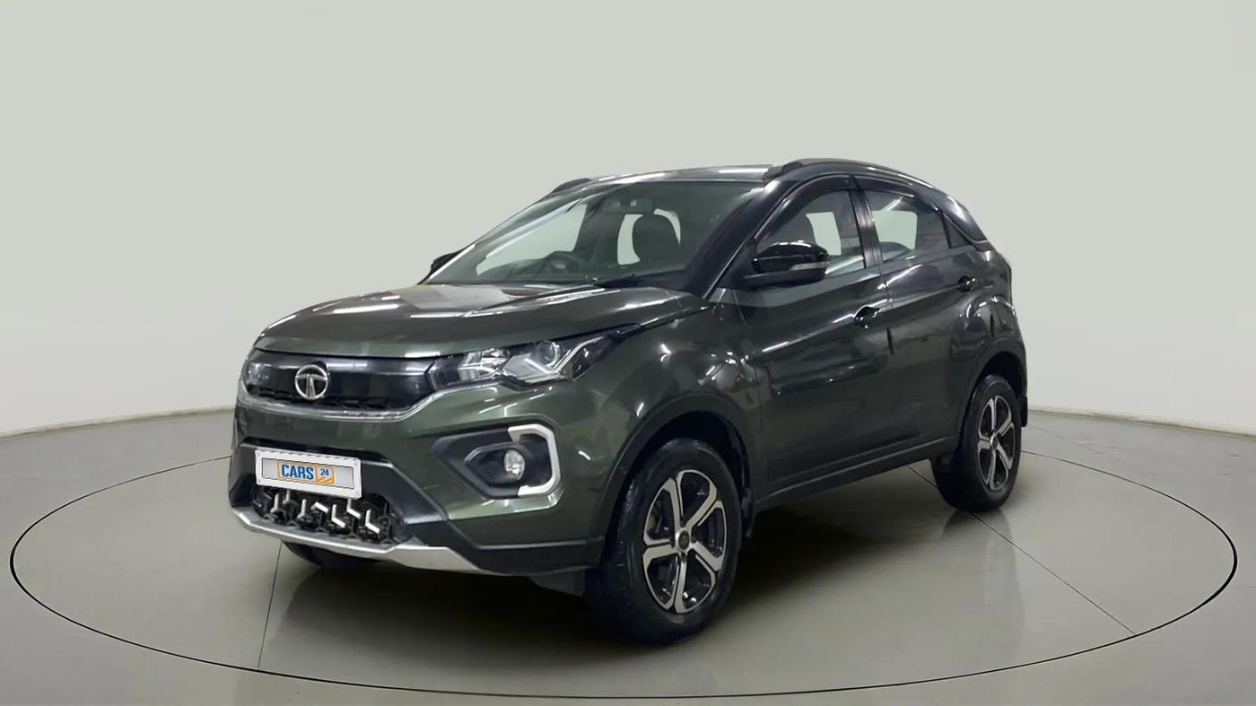 2021 Tata NEXON XZ PLUS PETROL, Petrol, Manual, 34,332 km, Left Front Diagonal