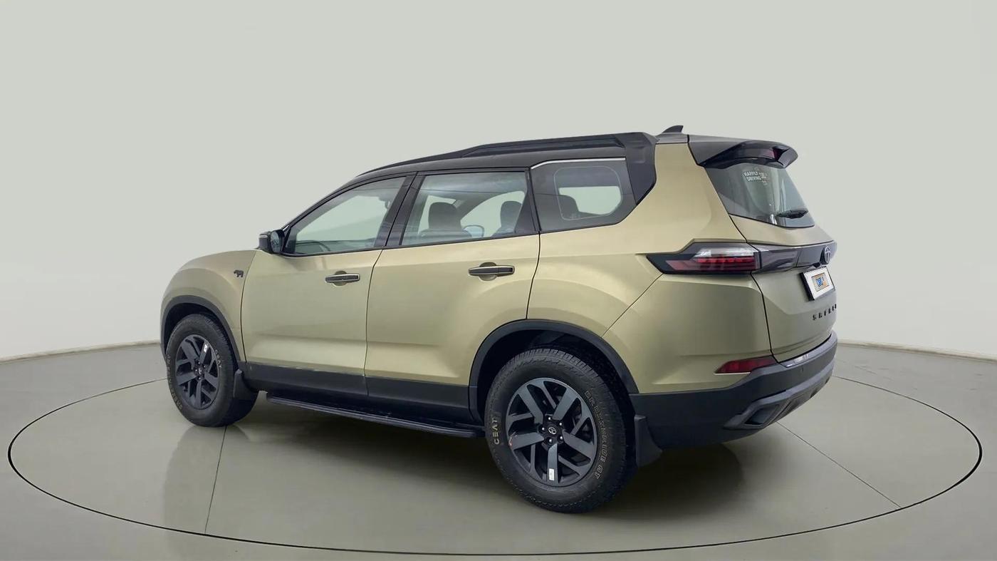 2022 Tata Safari XZA PLUS KAZIRANGA, Diesel, Automatic, 37,536 km, Left Back Diagonal