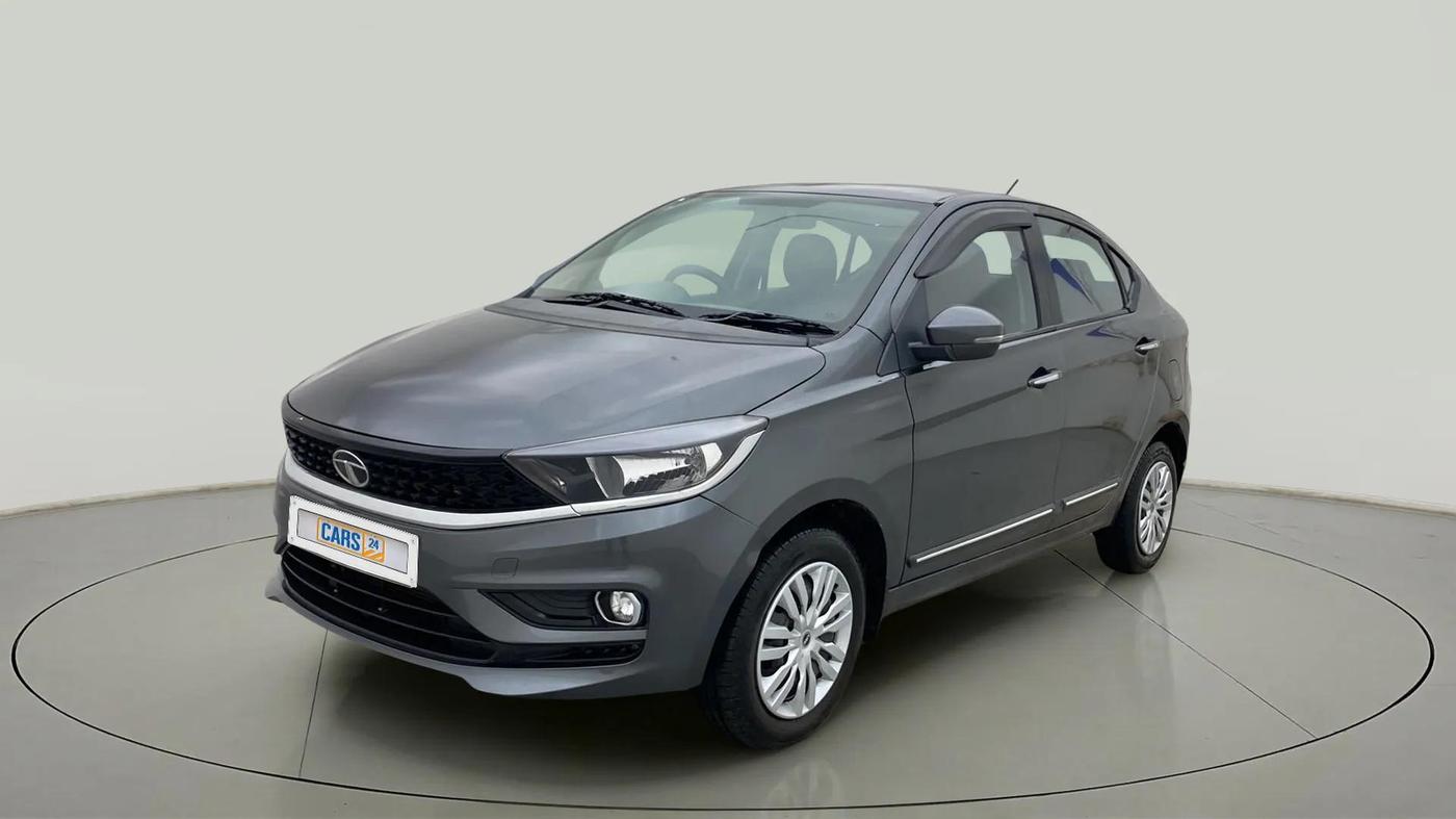 2021 Tata TIGOR XZ PETROL, Petrol, Manual, 79,626 km, Left Front Diagonal