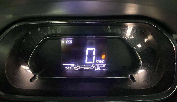 2021 Tata TIGOR XZ PETROL, Petrol, Manual, 79,626 km, Odometer Image