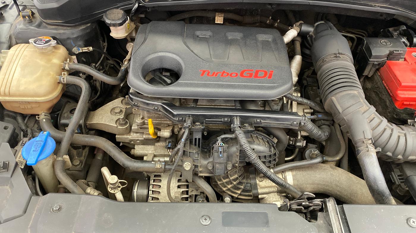 2022 Hyundai NEW I20 N LINE N8 1.0 TURBO GDI IMT, Petrol, Manual, 85,786 km, Engine View - Right