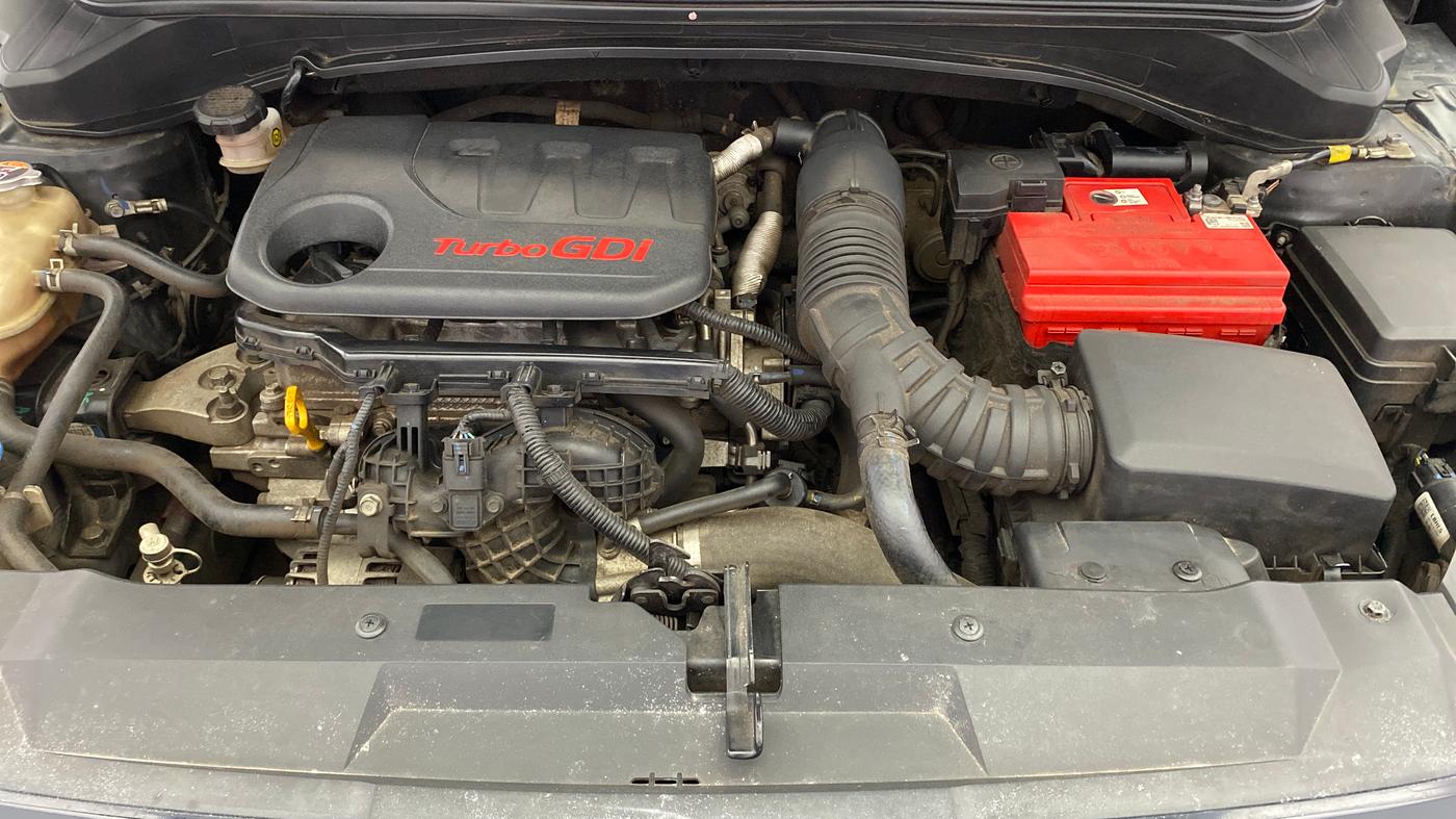 2022 Hyundai NEW I20 N LINE N8 1.0 TURBO GDI IMT, Petrol, Manual, 85,786 km, Engine View