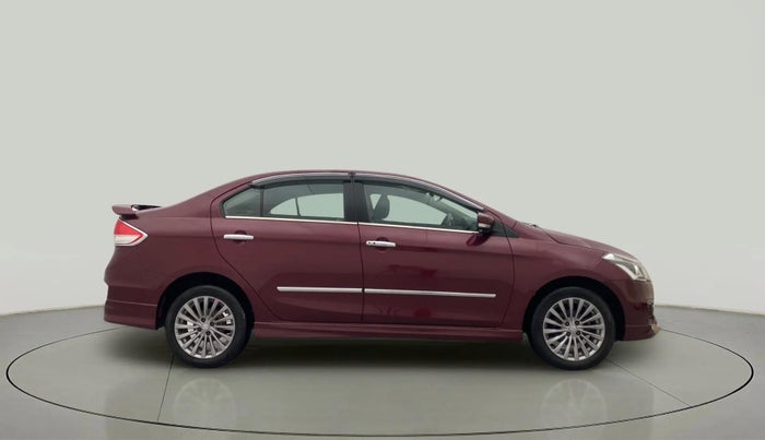 2017 Maruti Ciaz S 1.4 MT PETROL, Petrol, Manual, 38,029 km, Right Side View