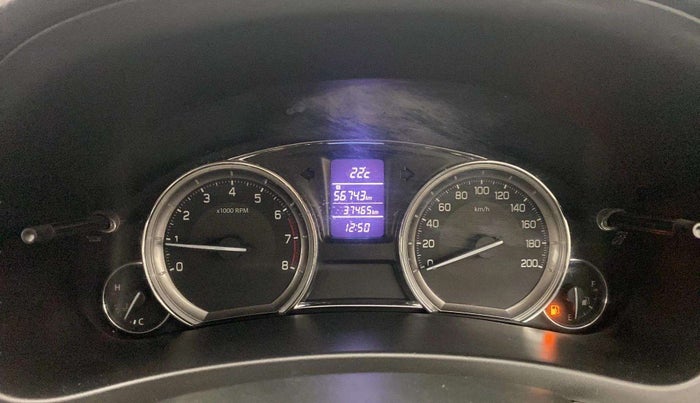 2017 Maruti Ciaz S 1.4 MT PETROL, Petrol, Manual, 38,029 km, Odometer Image