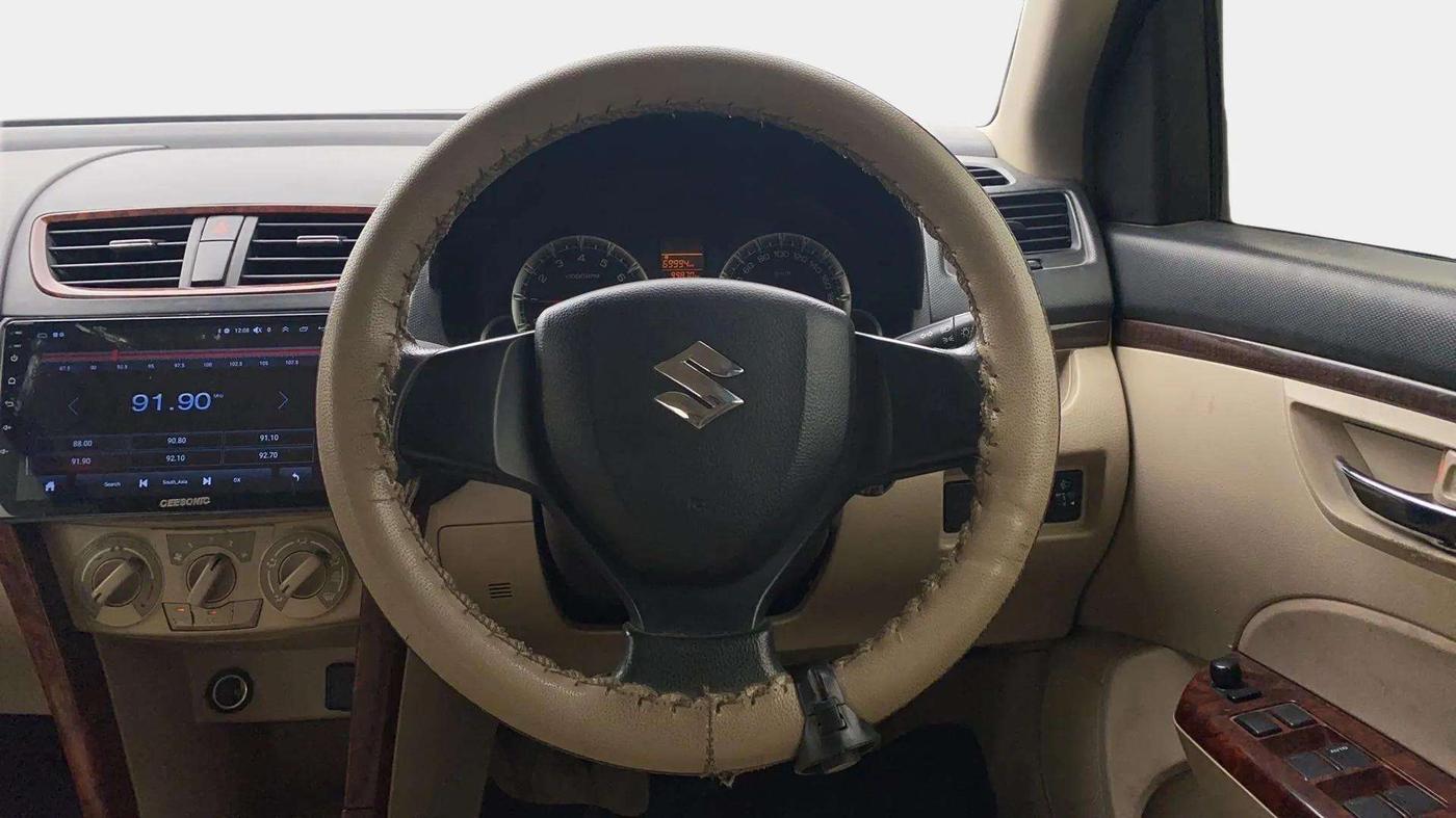 2016 Maruti Swift Dzire VXI, Petrol, Manual, 1,00,314 km, Steering Wheel Close Up