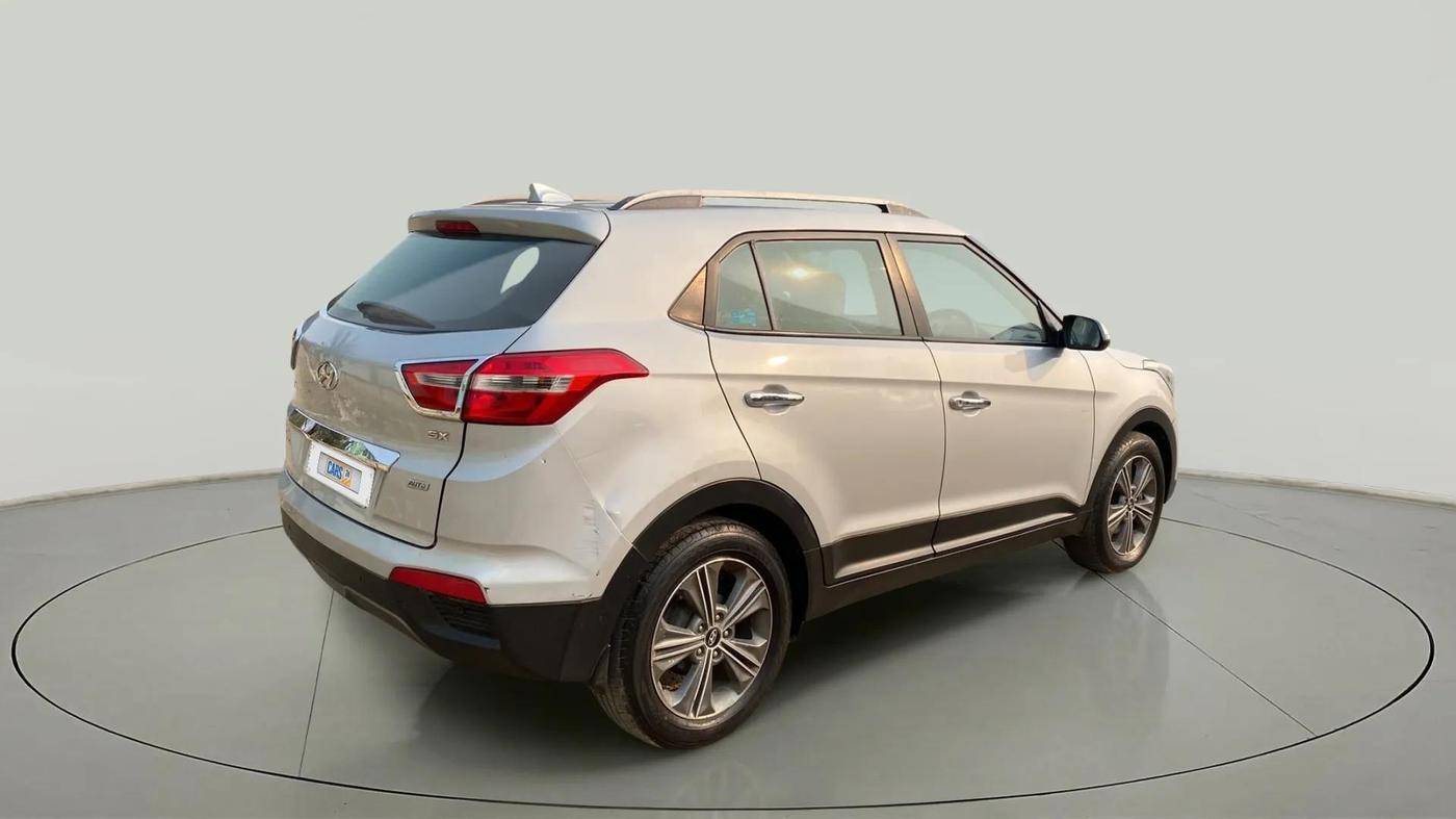 2016 Hyundai Creta SX PLUS AT 1.6 DIESEL, Diesel, Automatic, 59,909 km, Right Back Diagonal