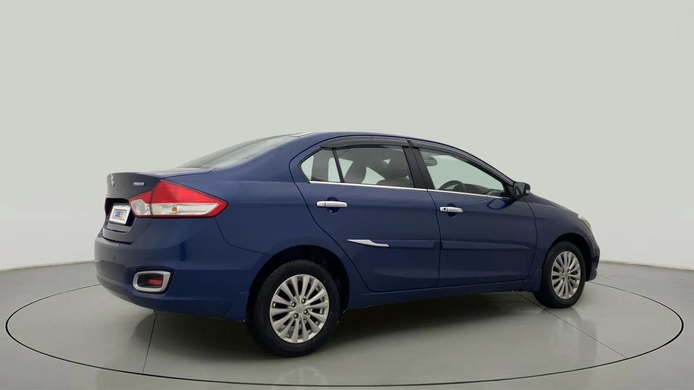 2019 Maruti Ciaz DELTA 1.5 SHVS MT PETROL, Petrol, Manual, 34,098 km, Right Back Diagonal