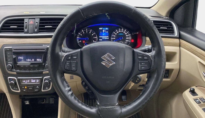 2019 Maruti Ciaz DELTA 1.5 SHVS MT PETROL, Petrol, Manual, 34,098 km, Steering Wheel Close Up