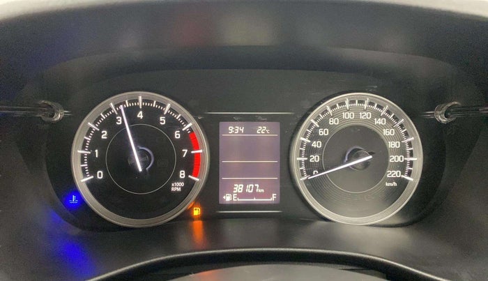 2022 Toyota Glanza S, Petrol, Manual, 38,106 km, Odometer Image