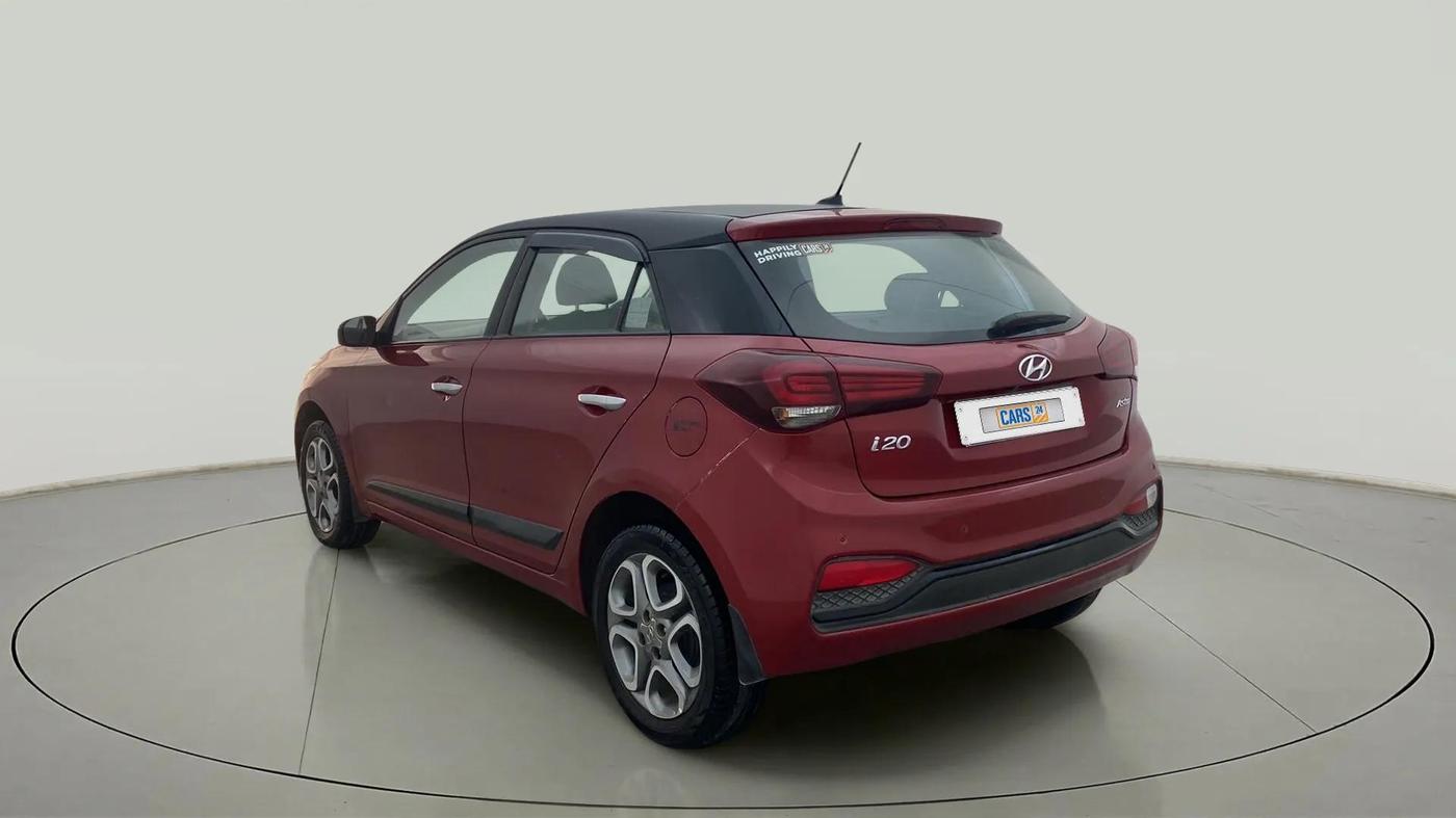 2019 Hyundai Elite i20 ASTA 1.2 (O), Petrol, Manual, 40,096 km, Left Back Diagonal