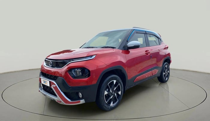 2023 Tata PUNCH Creative Flagship Dual Tone AMT, Petrol, Automatic, 12,379 km, Left Front Diagonal