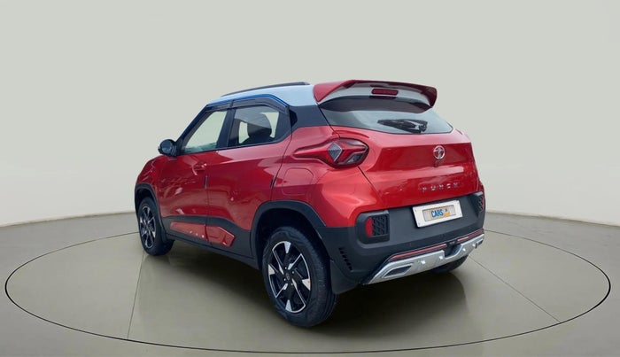 2023 Tata PUNCH Creative Flagship Dual Tone AMT, Petrol, Automatic, 12,379 km, Left Back Diagonal