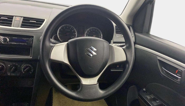 2013 Maruti Swift VXI, Petrol, Manual, 90,529 km, Steering Wheel Close Up