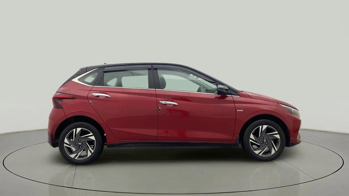 2021 Hyundai NEW I20  ASTA 1.0 TURBO IMT DUAL TONE, Petrol, Manual, 27,126 km, Right Side View