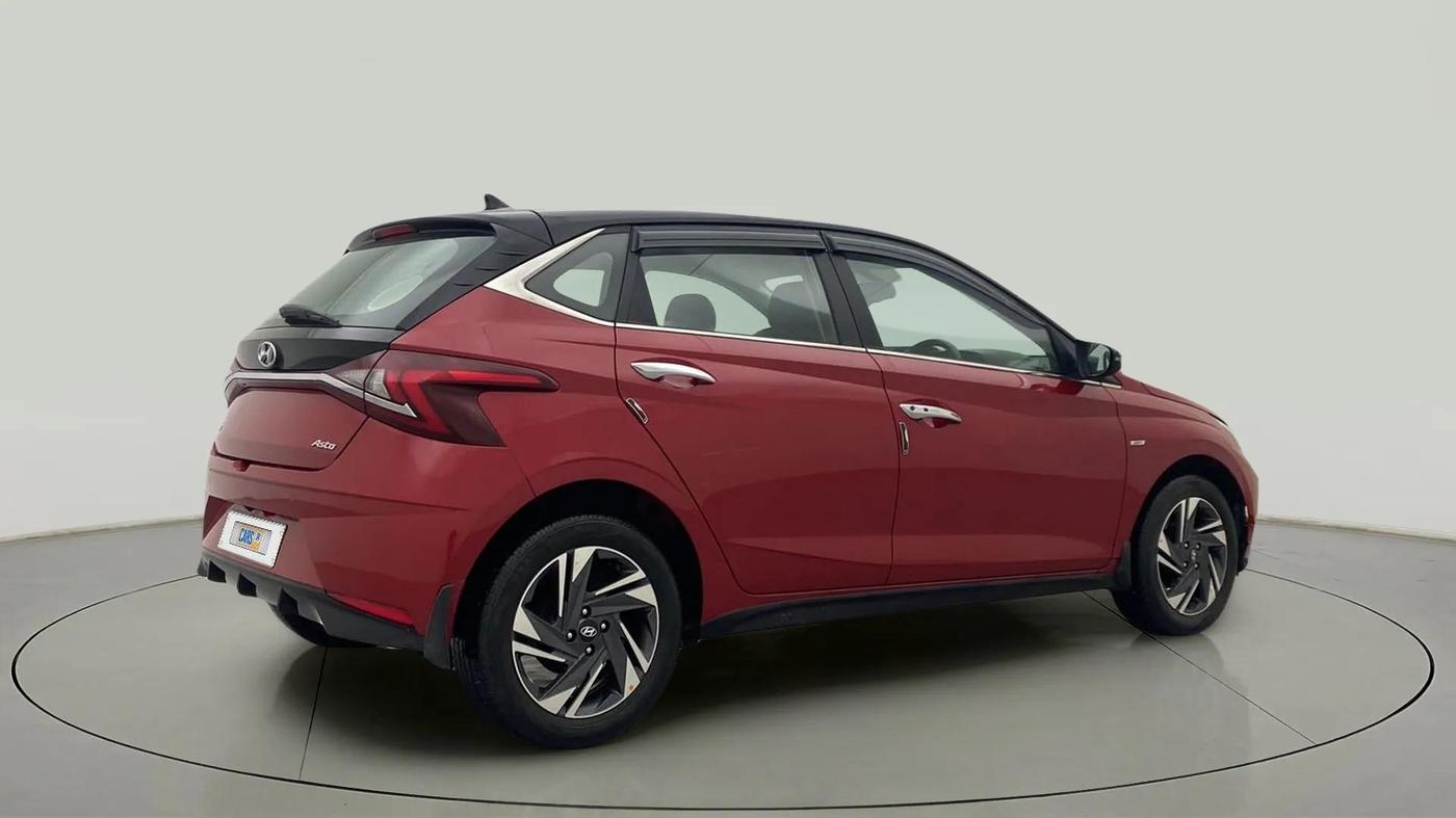 2021 Hyundai NEW I20  ASTA 1.0 TURBO IMT DUAL TONE, Petrol, Manual, 27,126 km, Right Back Diagonal