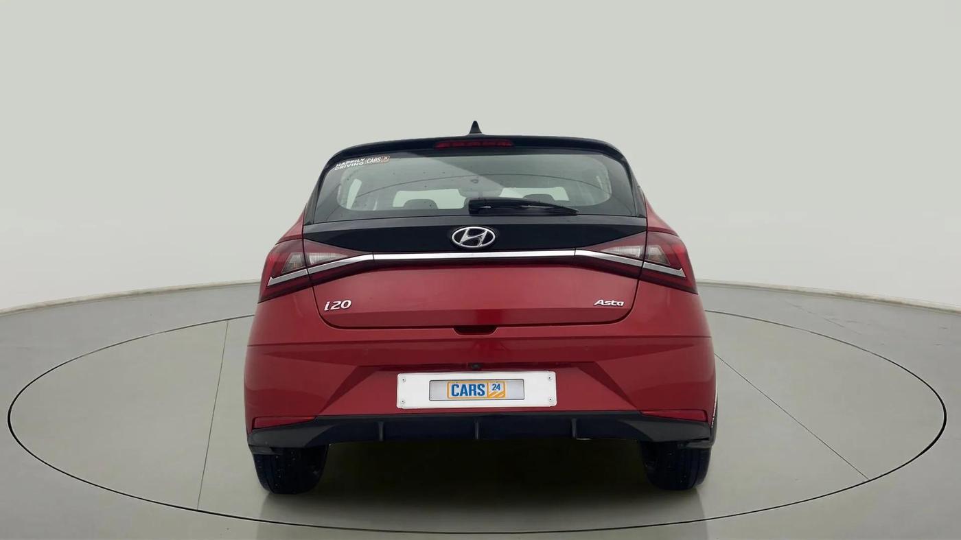 2021 Hyundai NEW I20  ASTA 1.0 TURBO IMT DUAL TONE, Petrol, Manual, 27,126 km, Back/Rear