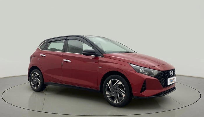 2021 Hyundai NEW I20  ASTA 1.0 TURBO IMT DUAL TONE, Petrol, Manual, 26,903 km, Right Front Diagonal