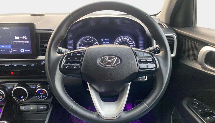 2022 Hyundai VENUE SX 1.0 TURBO IMT, Petrol, Manual, 44,318 km, Steering Wheel Close Up