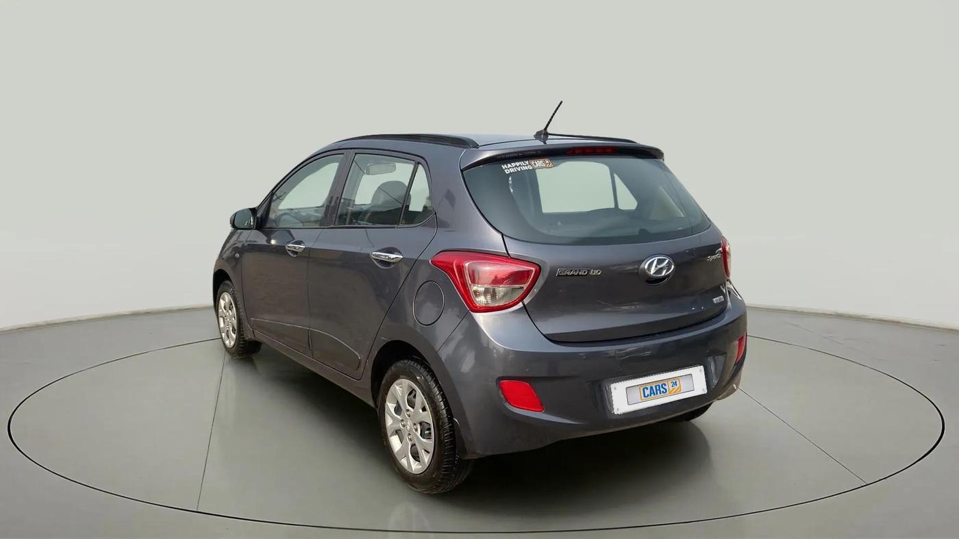 2014 Hyundai Grand i10 SPORTZ 1.2 KAPPA VTVT, Petrol, Manual, 32,111 km, Left Back Diagonal