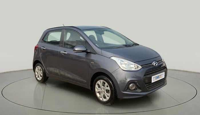 2014 Hyundai Grand i10 SPORTZ 1.2 KAPPA VTVT, Petrol, Manual, 32,111 km, Right Front Diagonal