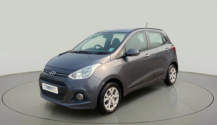 2014 Hyundai Grand i10 SPORTZ 1.2 KAPPA VTVT, Petrol, Manual, 32,111 km, Left Front Diagonal