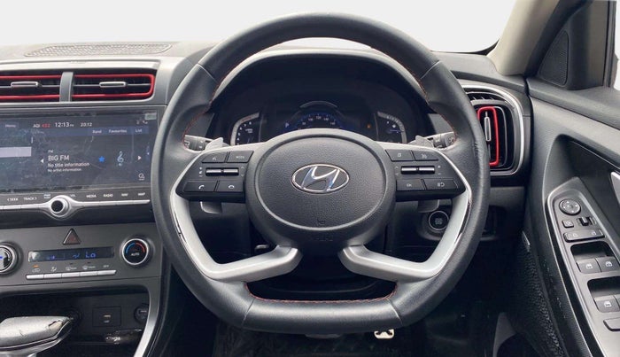 2020 Hyundai Creta SX (O) 1.4 TURBO DCT, Petrol, Automatic, 88,532 km, Steering Wheel Close Up