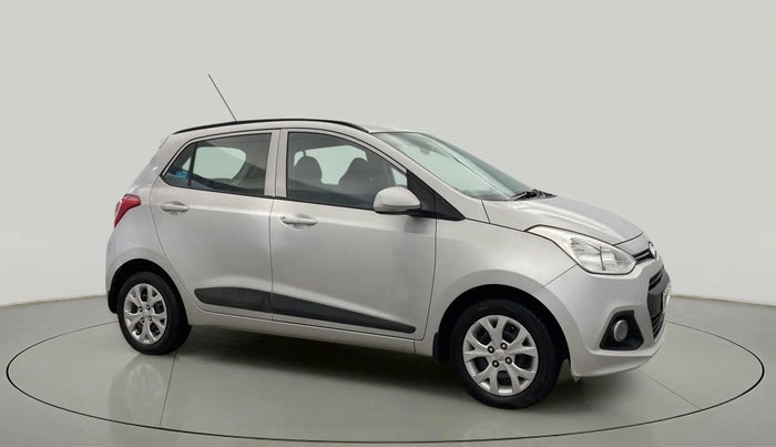 2016 Hyundai Grand i10 SPORTZ 1.2 KAPPA VTVT, Petrol, Manual, 49,721 km, Right Front Diagonal