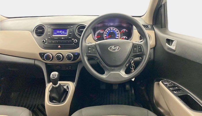 2016 Hyundai Grand i10 SPORTZ 1.2 KAPPA VTVT, Petrol, Manual, 49,721 km, Steering Wheel Close Up