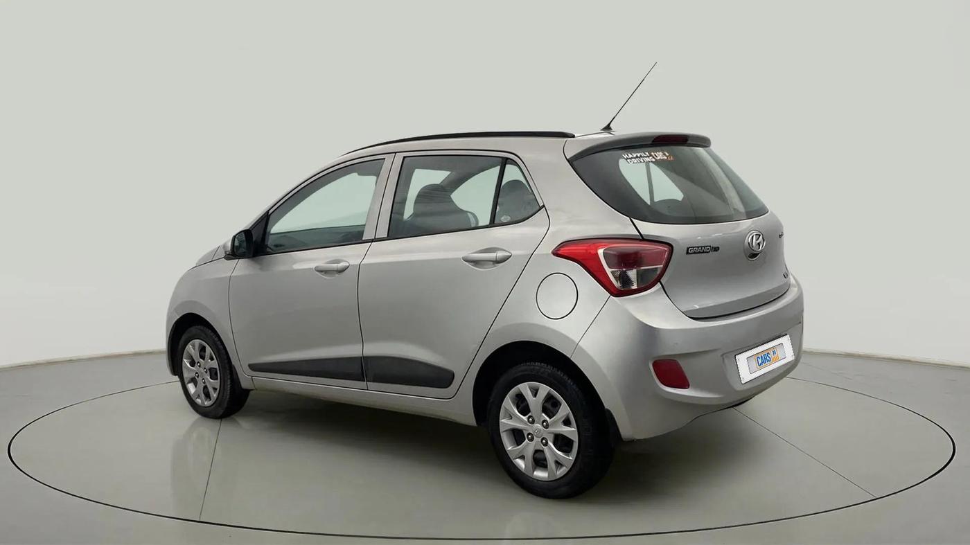 2016 Hyundai Grand i10 SPORTZ 1.2 KAPPA VTVT, Petrol, Manual, 49,721 km, Left Back Diagonal