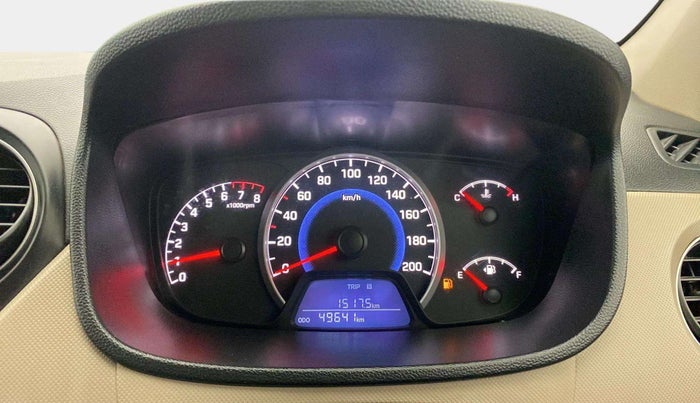 2016 Hyundai Grand i10 SPORTZ 1.2 KAPPA VTVT, Petrol, Manual, 49,721 km, Odometer Image