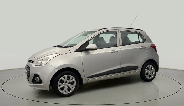 2016 Hyundai Grand i10 SPORTZ 1.2 KAPPA VTVT, Petrol, Manual, 49,721 km, Left Front Diagonal