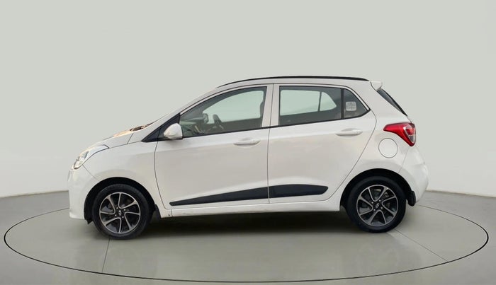 2017 Hyundai Grand i10 SPORTZ (O) AT 1.2 KAPPA VTVT, CNG, Automatic, 34,914 km, Left Side