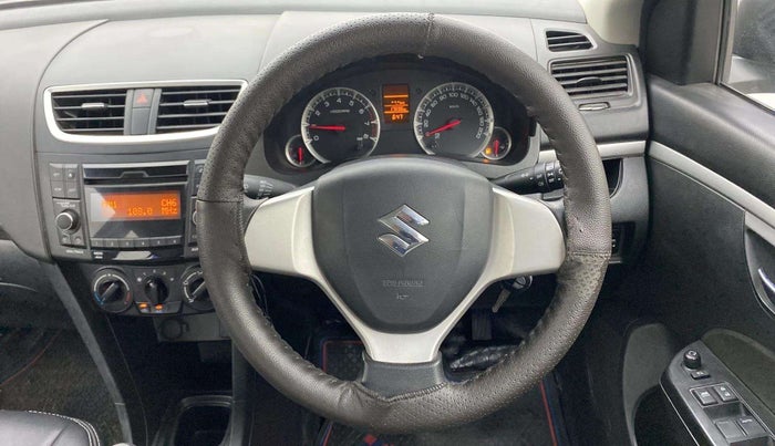 2017 Maruti Swift VXI O, Petrol, Manual, 17,898 km, Steering Wheel Close Up