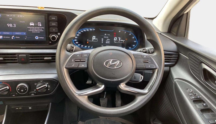 2021 Hyundai NEW I20 SPORTZ 1.2 MT, Petrol, Manual, 23,883 km, Steering Wheel Close Up