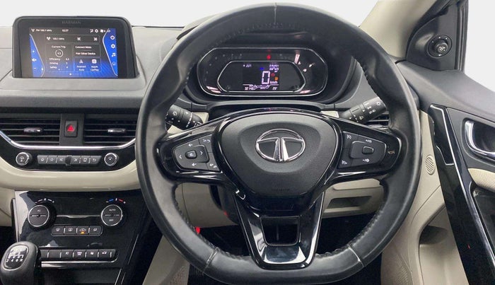 2021 Tata NEXON XZ PLUS PETROL SUNROOF, Petrol, Manual, 32,147 km, Steering Wheel Close Up