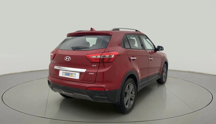 2016 Hyundai Creta SX PLUS AT 1.6 DIESEL, Diesel, Automatic, 98,888 km, Right Back Diagonal