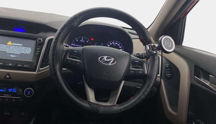 2016 Hyundai Creta SX PLUS AT 1.6 DIESEL, Diesel, Automatic, 98,888 km, Steering Wheel Close Up