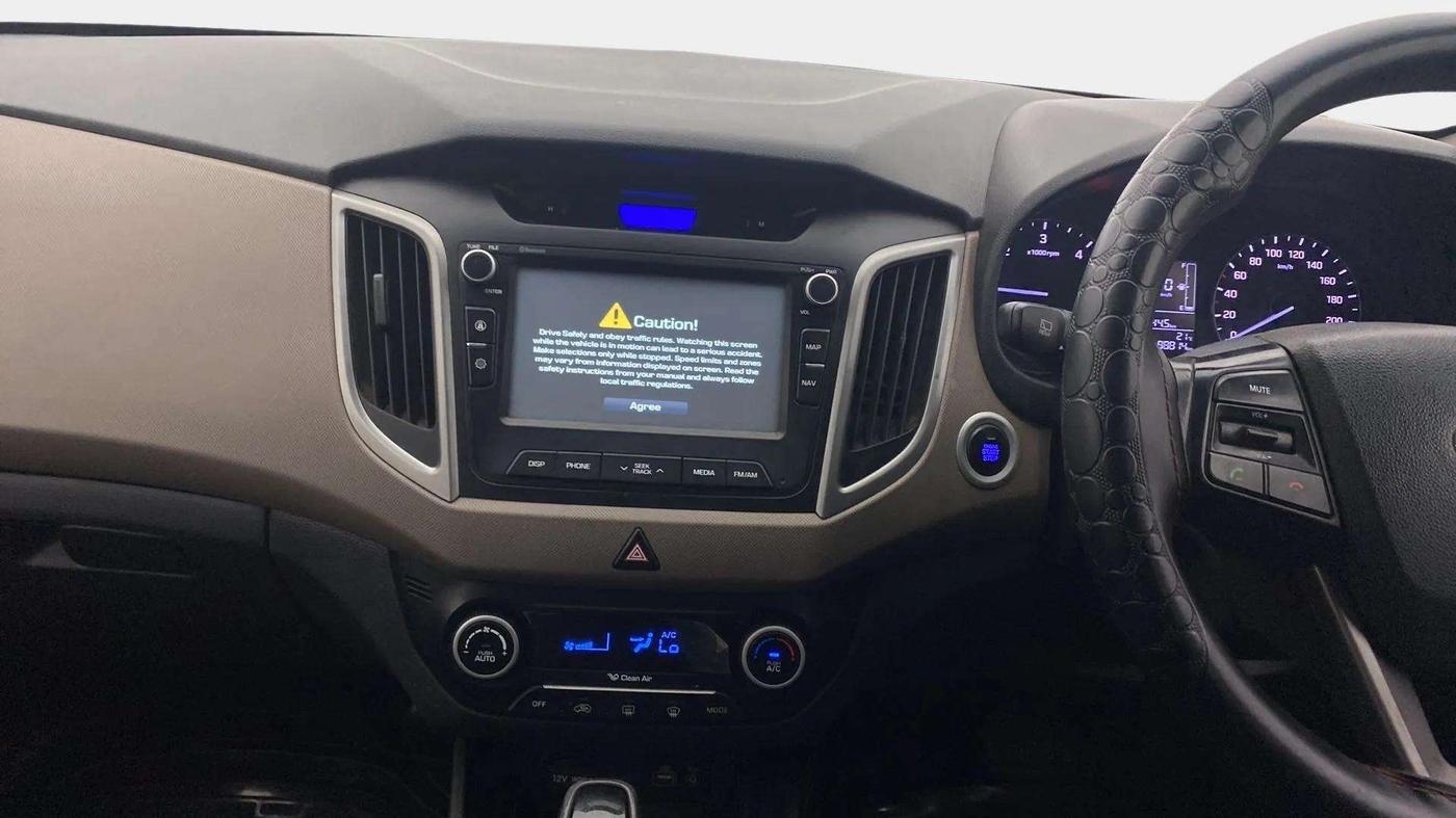 2016 Hyundai Creta SX PLUS AT 1.6 DIESEL, Diesel, Automatic, 98,888 km, Air Conditioner