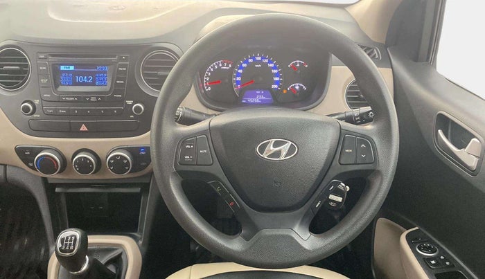2016 Hyundai Xcent S 1.2, Petrol, Manual, 45,283 km, Steering Wheel Close Up