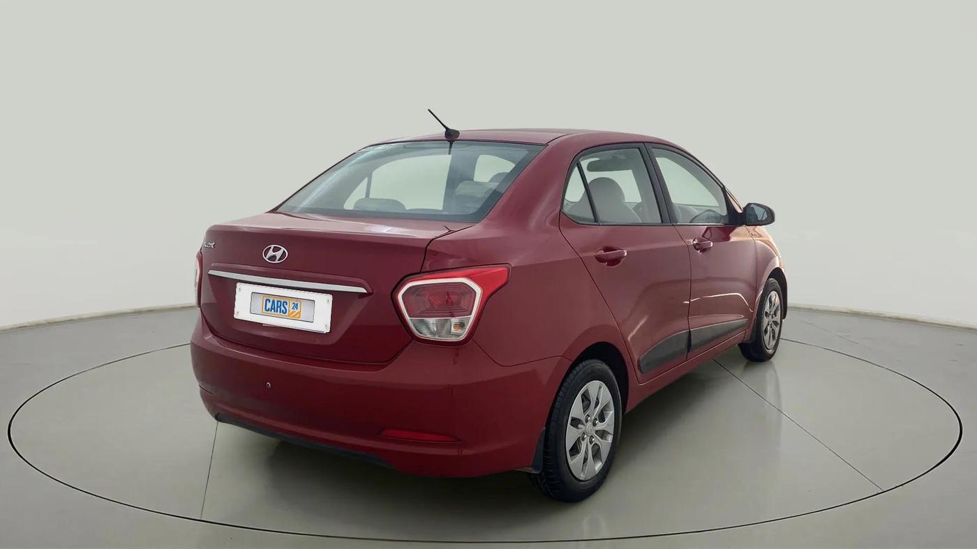 2016 Hyundai Xcent S 1.2, Petrol, Manual, 45,283 km, Right Back Diagonal