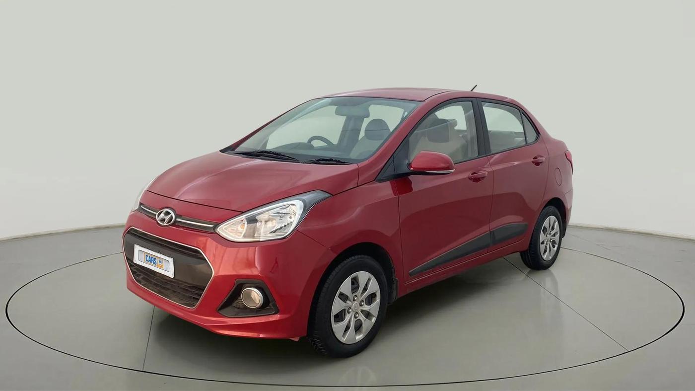 2016 Hyundai Xcent S 1.2, Petrol, Manual, 45,283 km, Left Front Diagonal