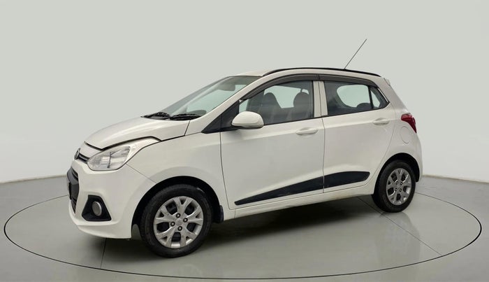 2016 Hyundai Grand i10 SPORTZ 1.2 KAPPA VTVT, Petrol, Manual, 42,365 km, Left Front Diagonal