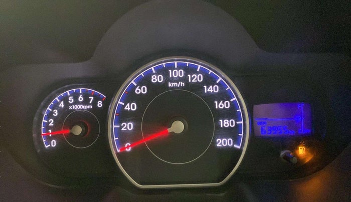 2013 Hyundai i10 MAGNA 1.2, CNG, Manual, 63,889 km, Odometer Image
