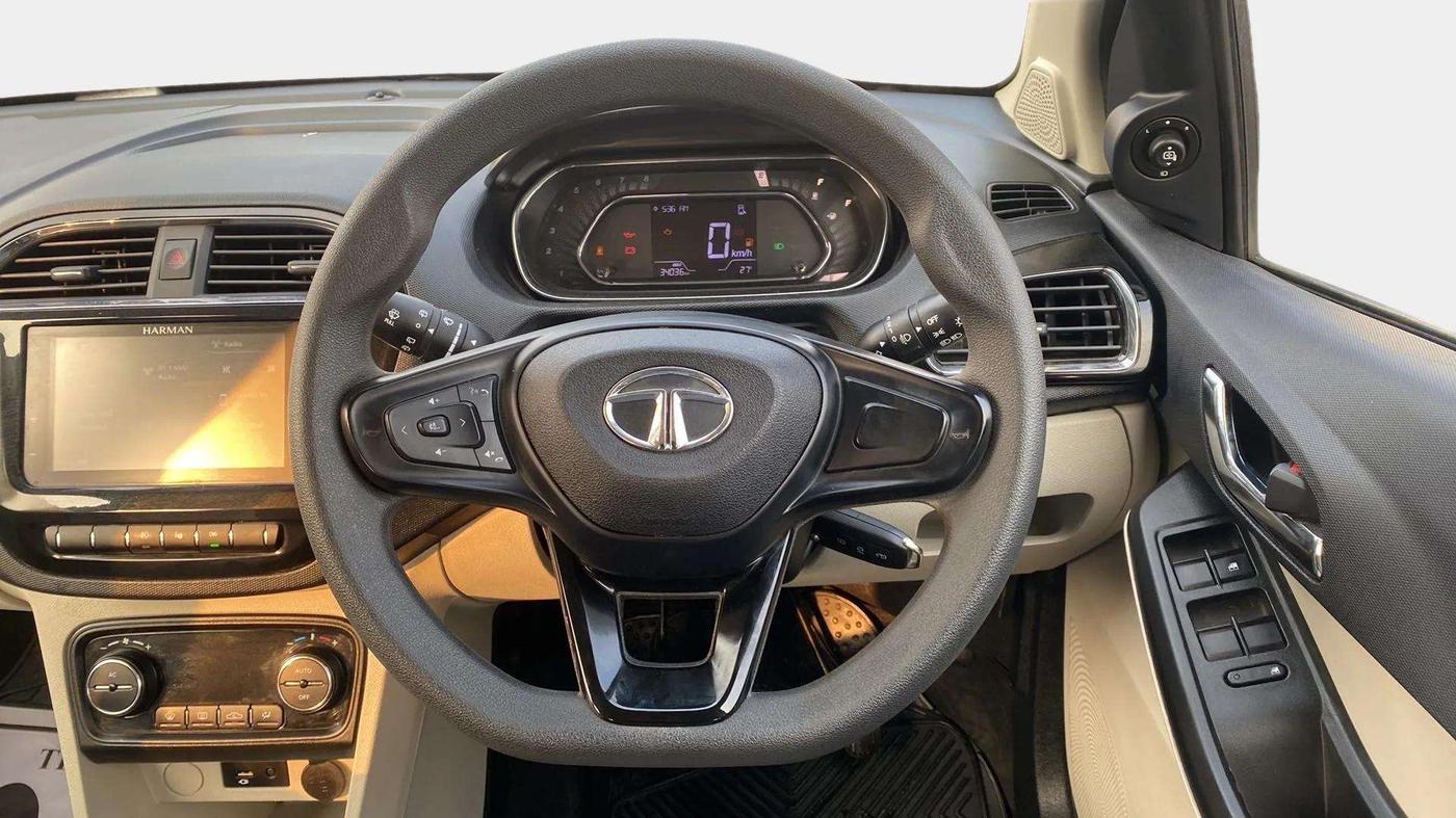 2022 Tata Tiago XZ PLUS CNG, CNG, Manual, 34,103 km, Steering Wheel Close Up