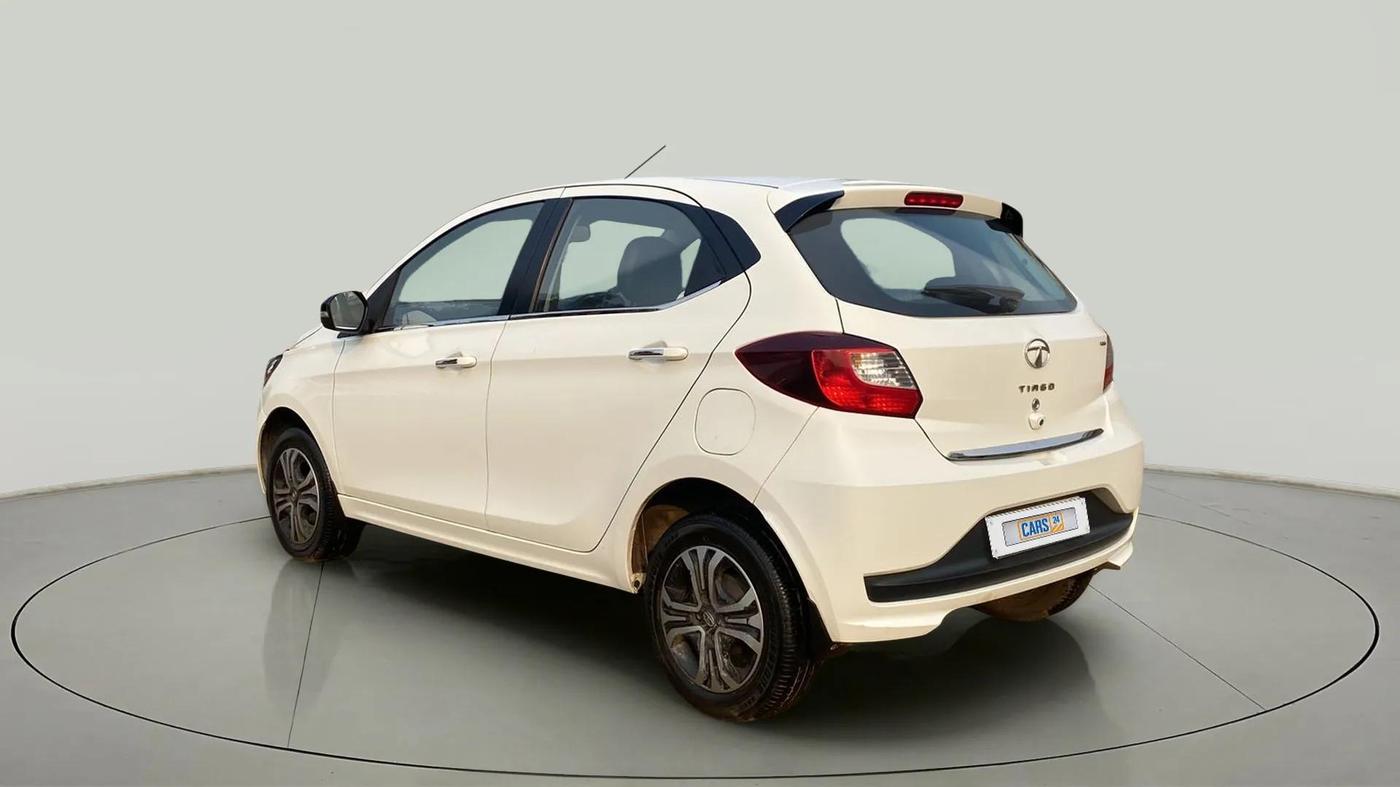 2022 Tata Tiago XZ PLUS CNG, CNG, Manual, 34,103 km, Left Back Diagonal