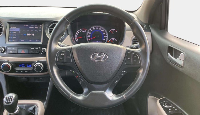 2019 Hyundai Grand i10 ASTA 1.2 KAPPA VTVT, Petrol, Manual, 30,373 km, Steering Wheel Close Up