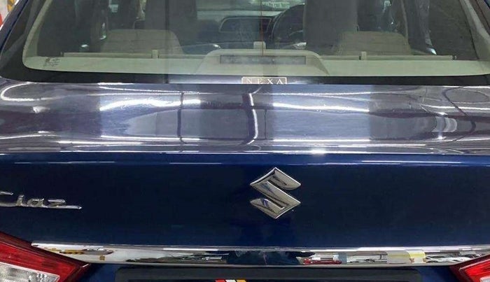 2018 Maruti Ciaz ALPHA  AT 1.4  PETROL, Petrol, Automatic, 55,721 km, Dicky (Boot door) - Minor scratches